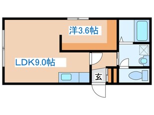 ＣＡＳＡ　ＣＯＭＯＤＯの物件間取画像